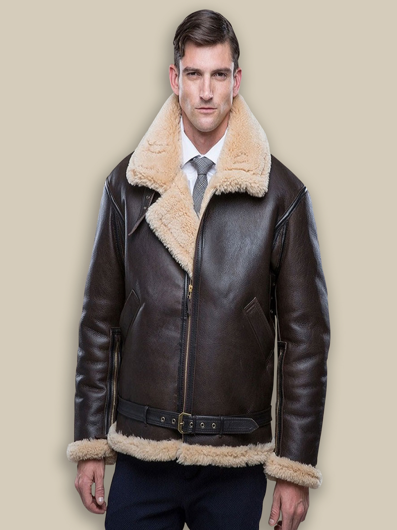 Illustration for article titled RAF Shearling Jacket